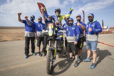 Lorenzo Santolino Dakar 2021 neumaticos andres 2