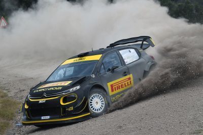 pirelli WRC test 2