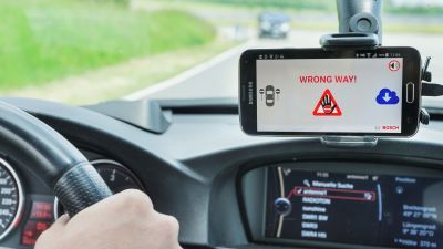 wrongway driver warning bosch